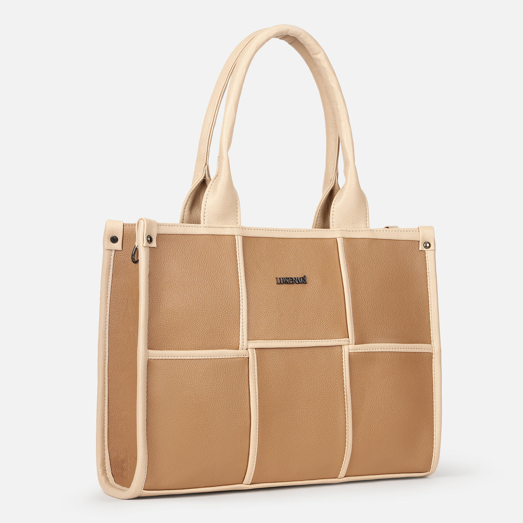The Elenor Panel Tote Bag