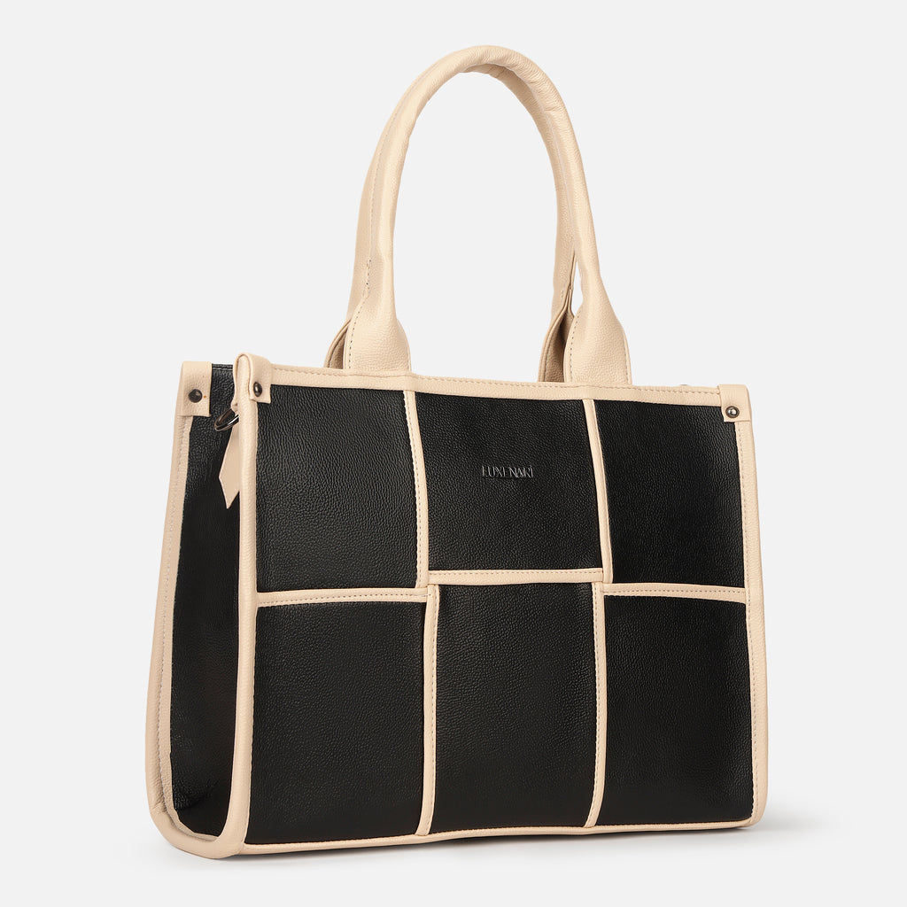 The Elenor Panel Tote Bag