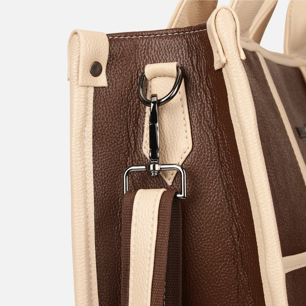 The Elenor Panel Tote Bag