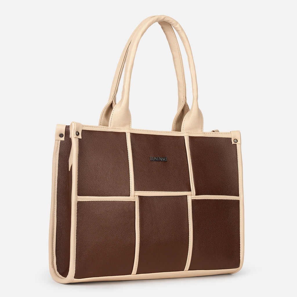 The Elenor Panel Tote Bag