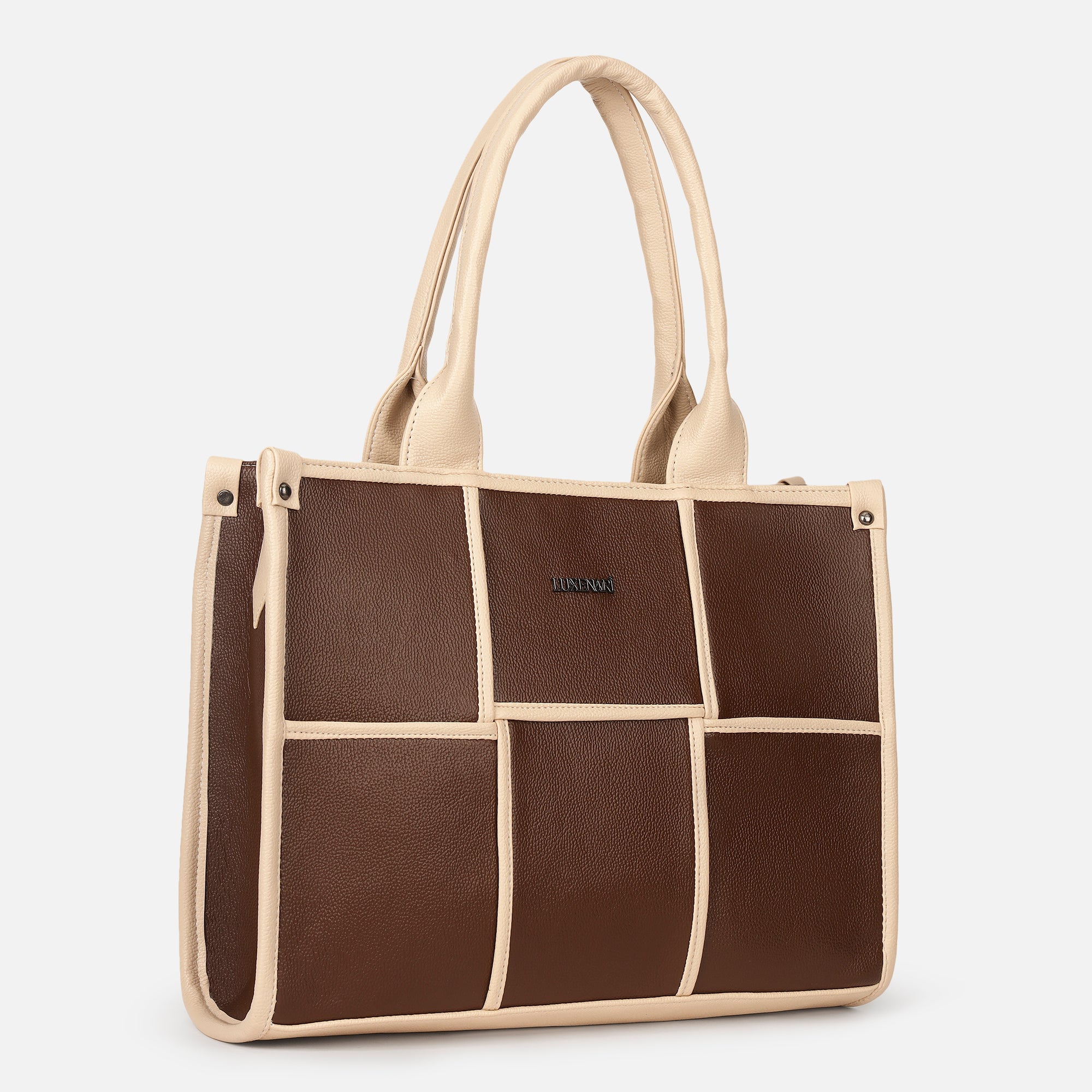 The Elenor Panel Tote Bag