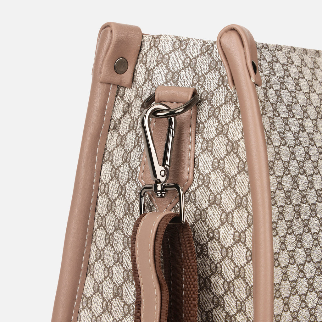 Veronica Patterned Tote Bag