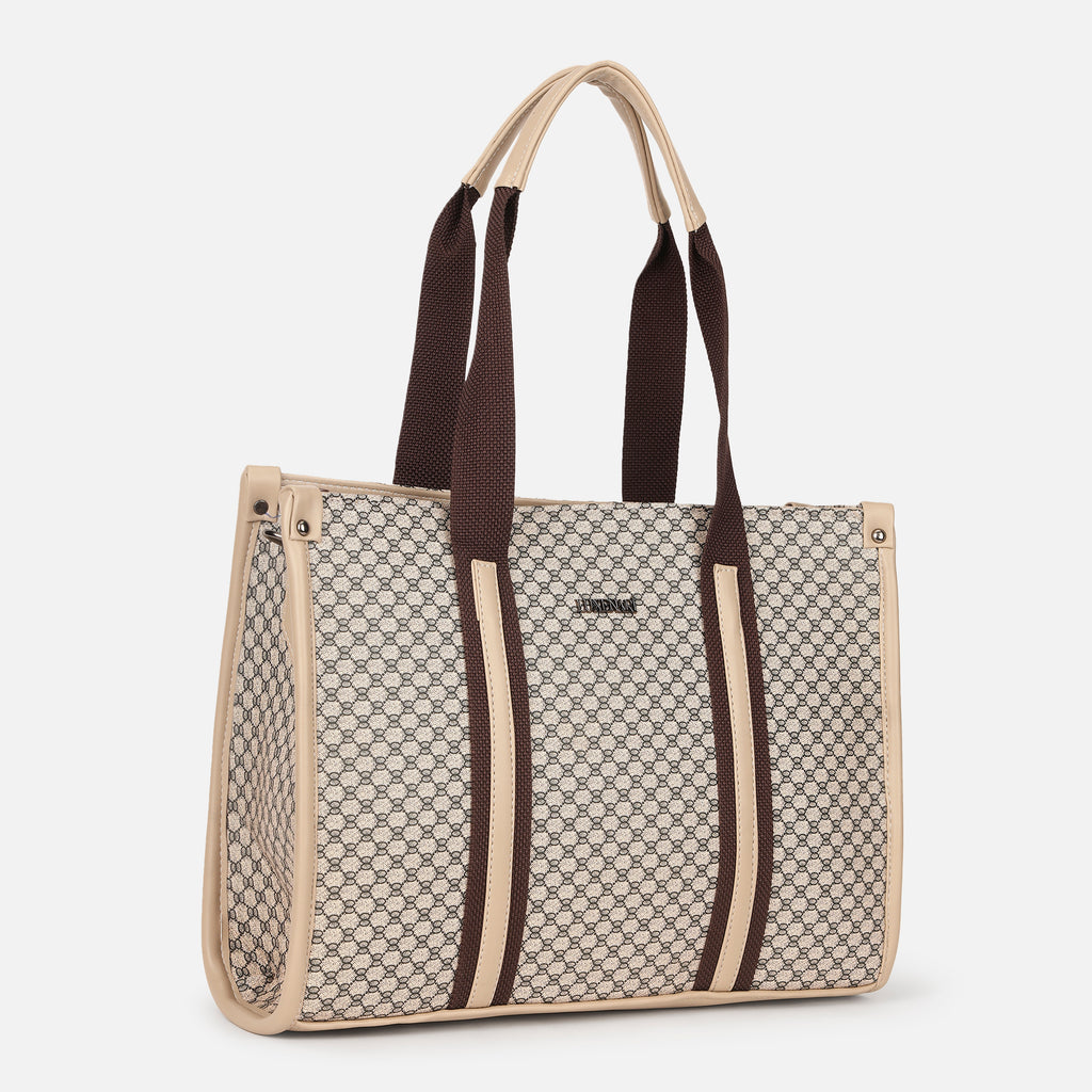 Veronica Patterned Tote Bag