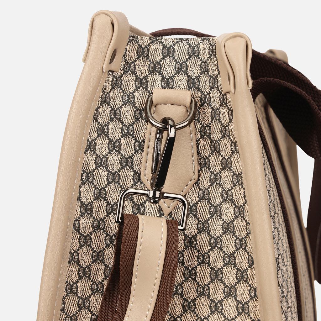 Veronica Patterned Tote Bag