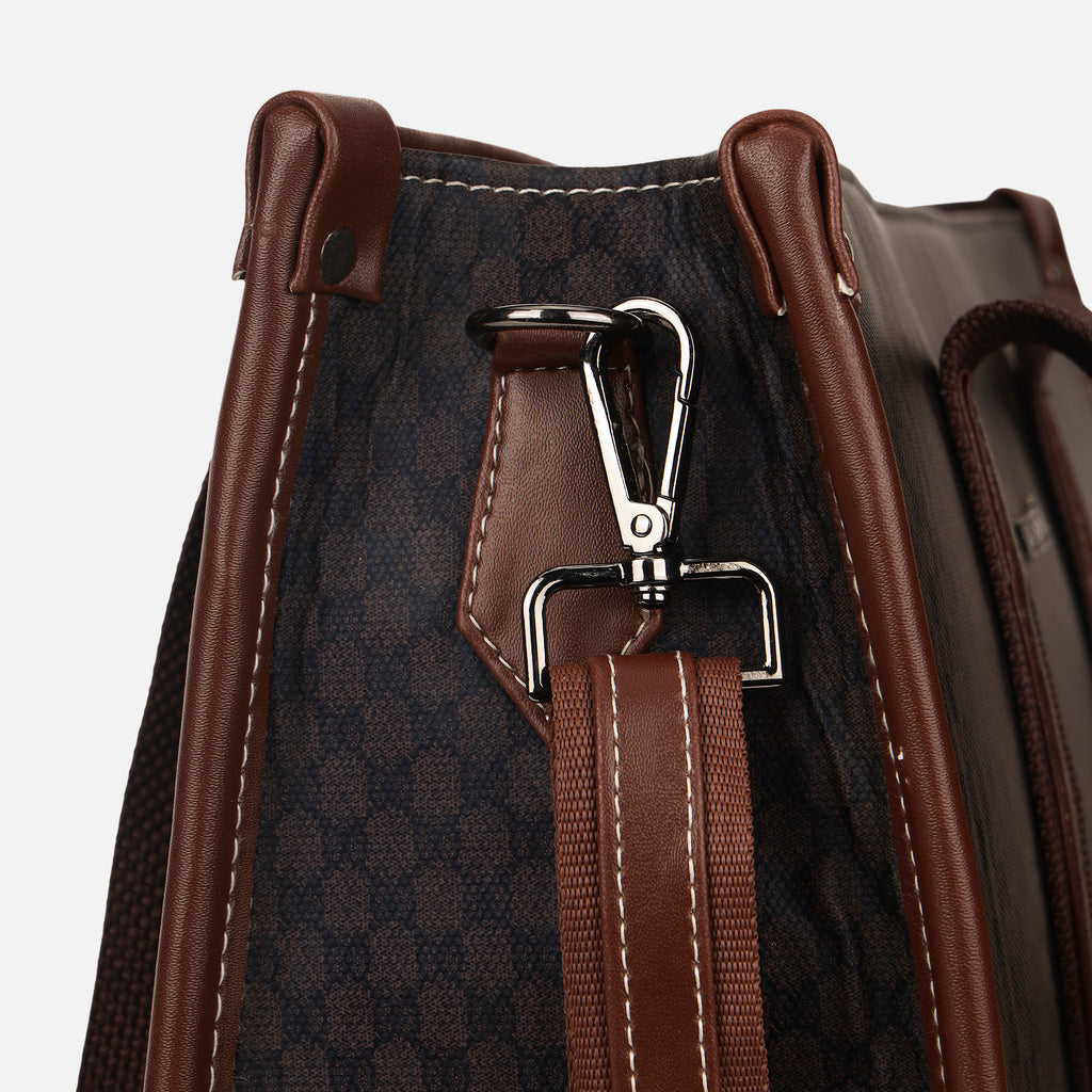 Veronica Patterned Tote Bag