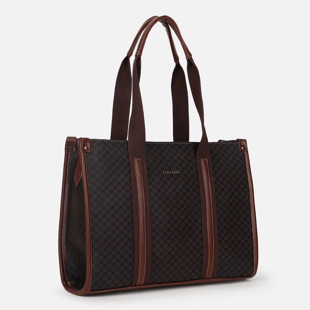 Veronica Patterned Tote Bag