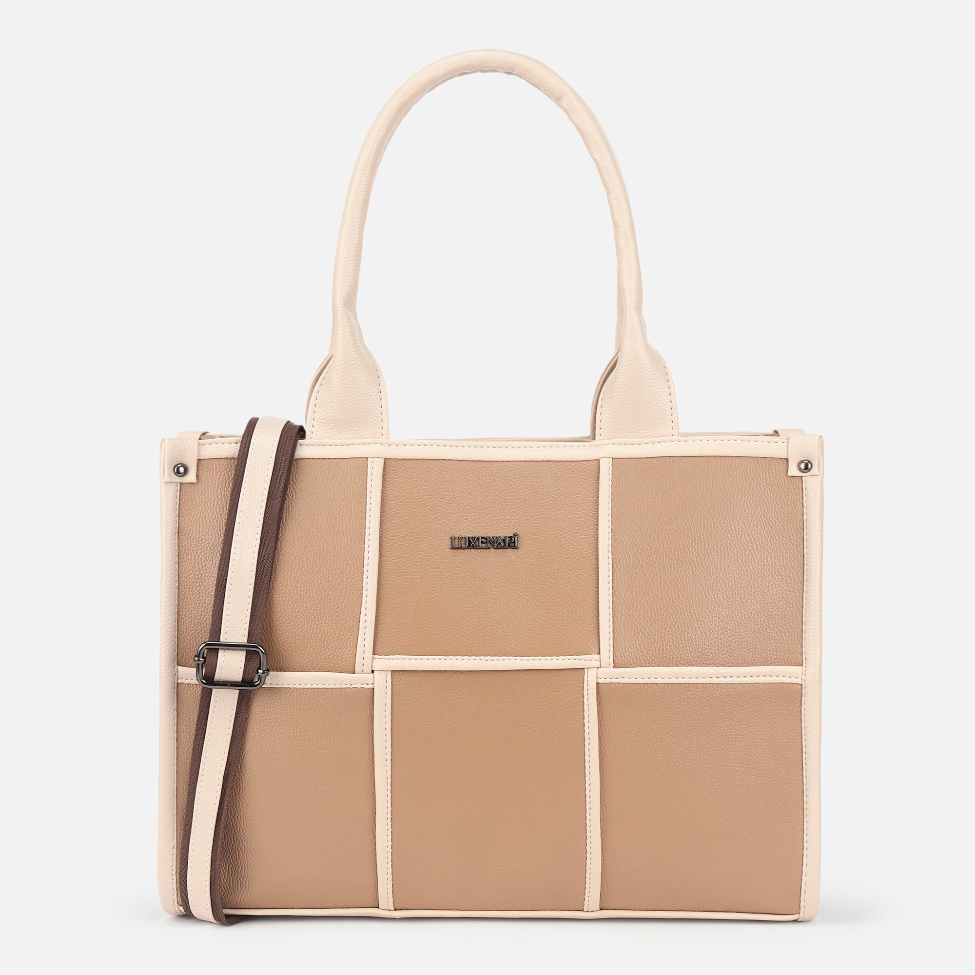 The Elenor Panel Tote Bag