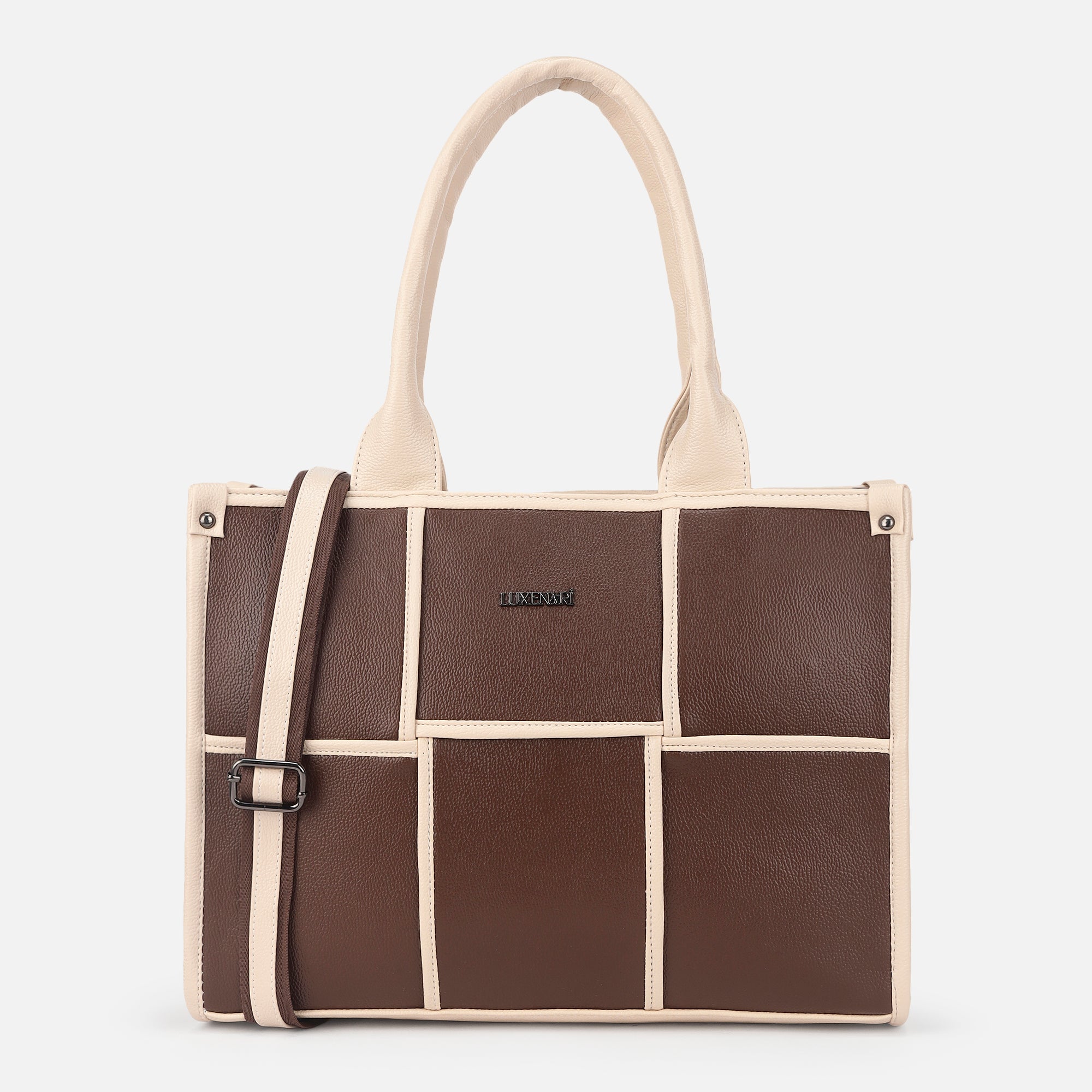 The Elenor Panel Tote Bag