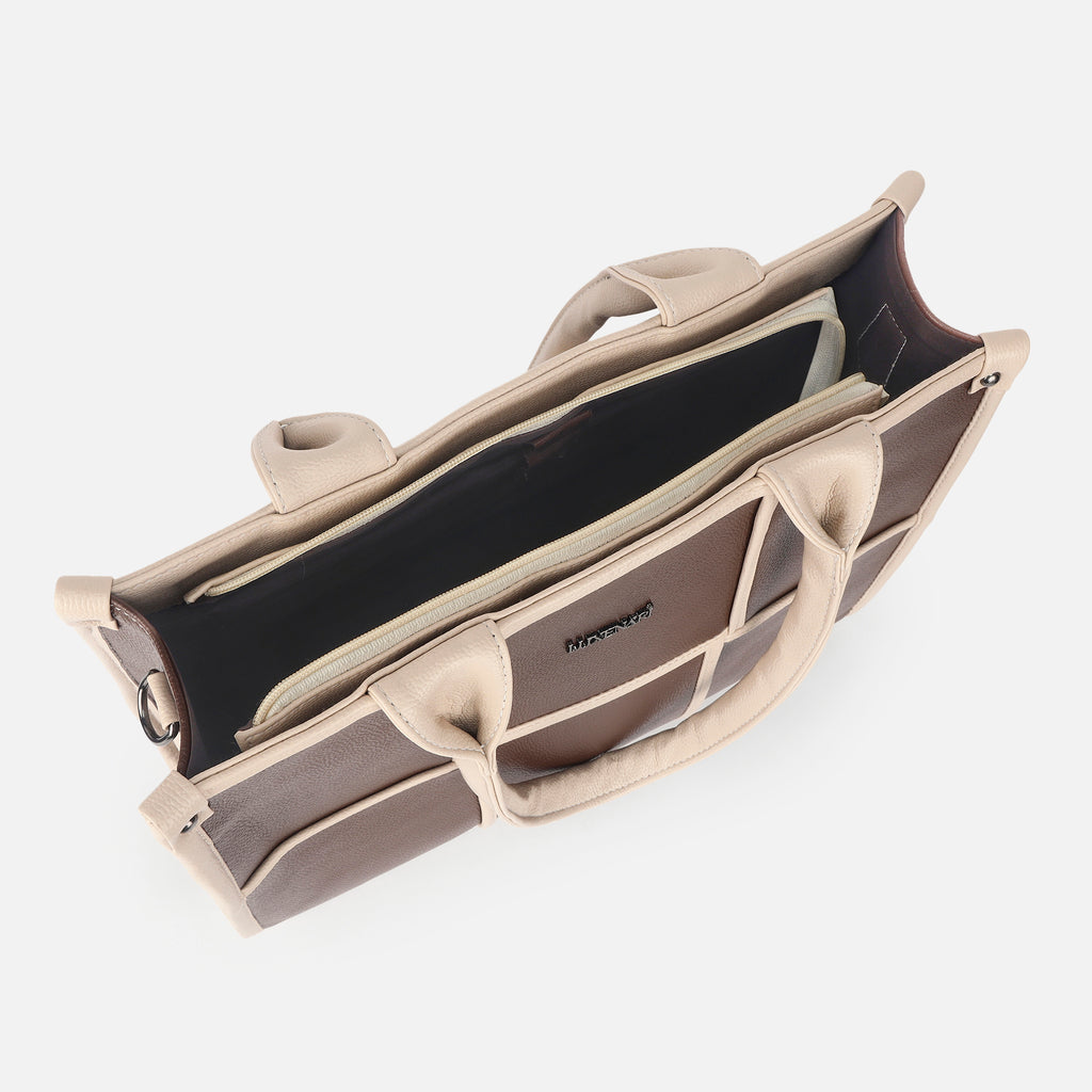 The Elenor Panel Tote Bag