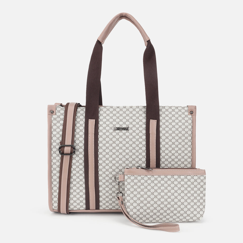 Veronica Patterned Tote Bag
