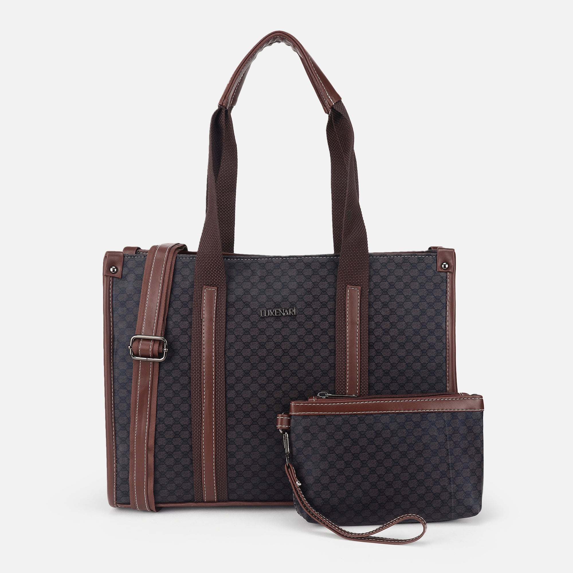 Veronica Patterned Tote Bag