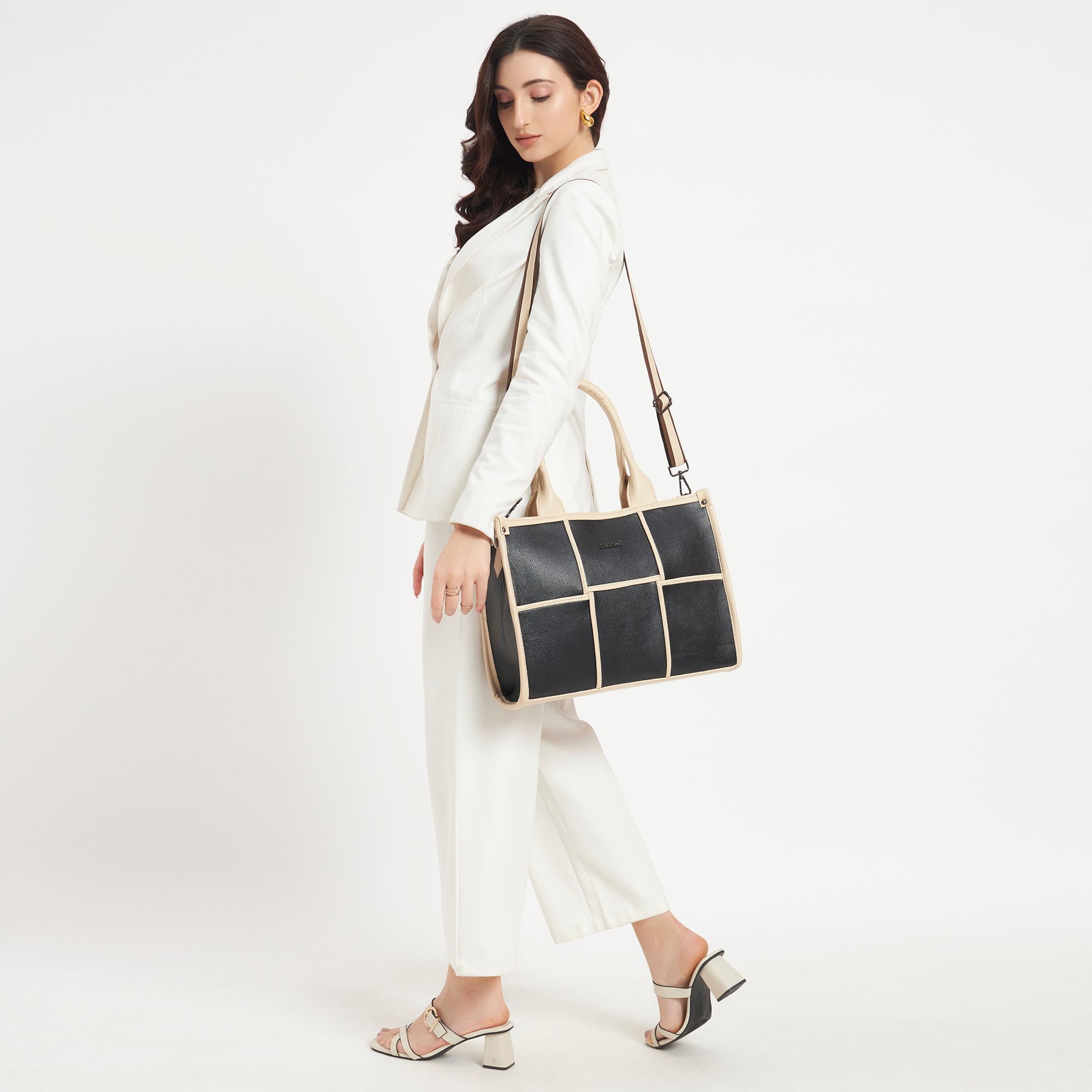 The Elenor Panel Tote Bag