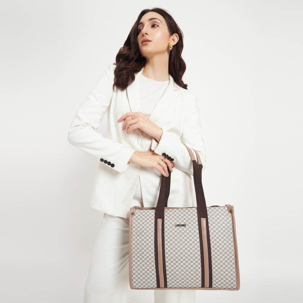 Veronica Patterned Tote Bag