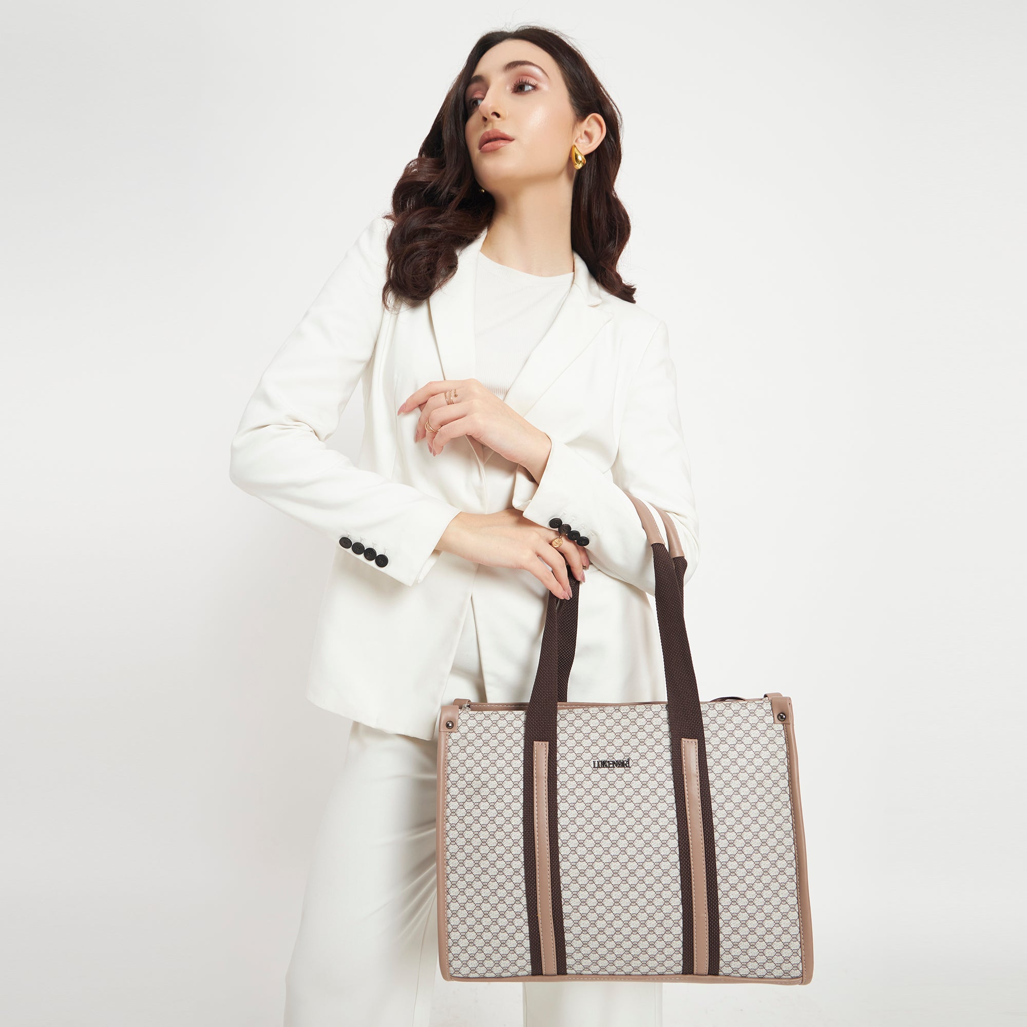 Veronica Patterned Tote Bag