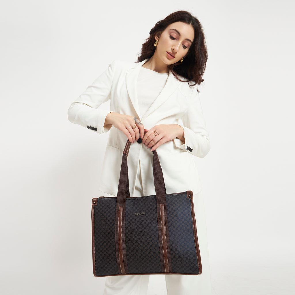 Veronica Patterned Tote Bag