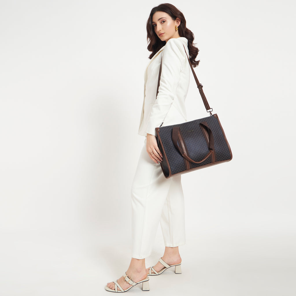 Veronica Patterned Tote Bag