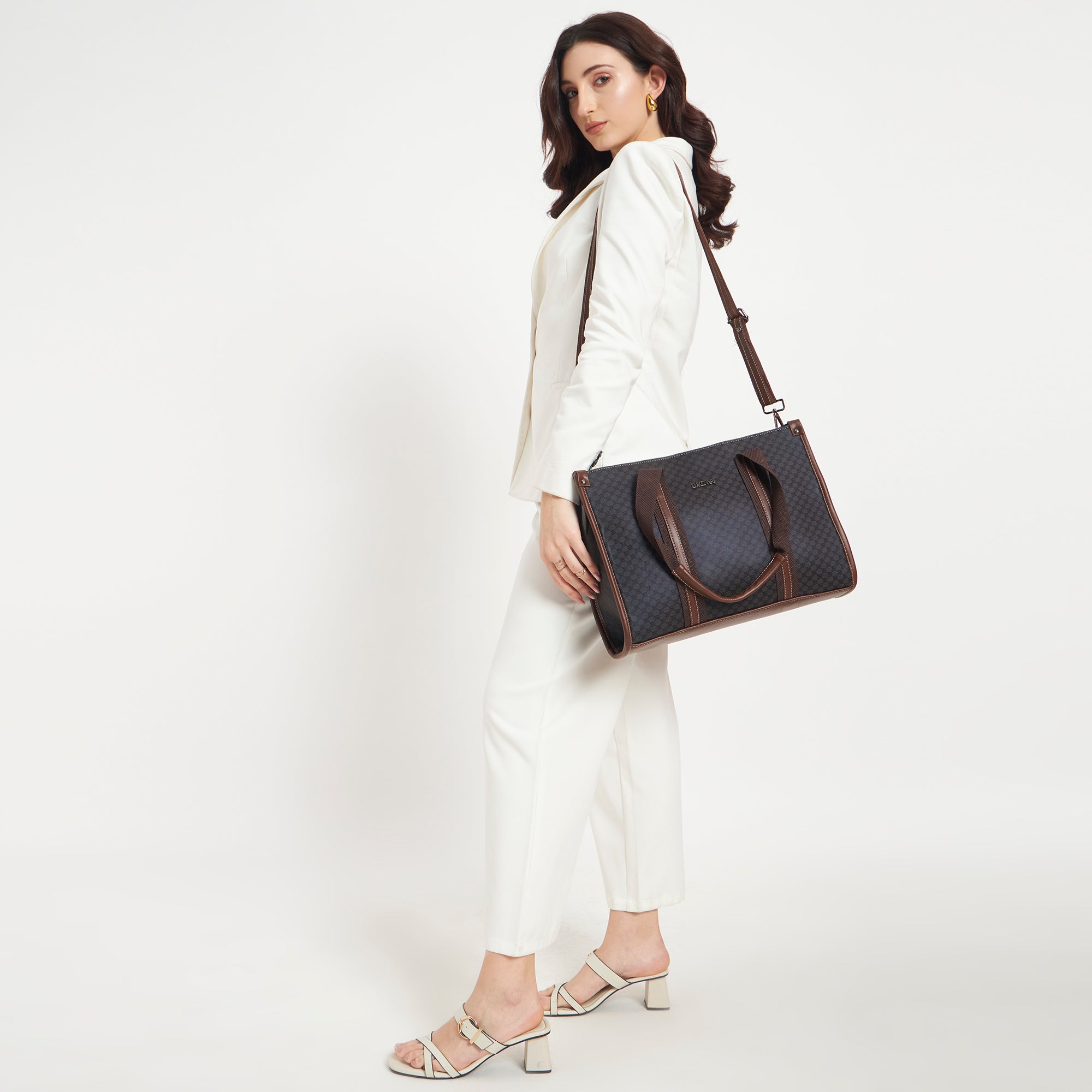 Veronica Patterned Tote Bag