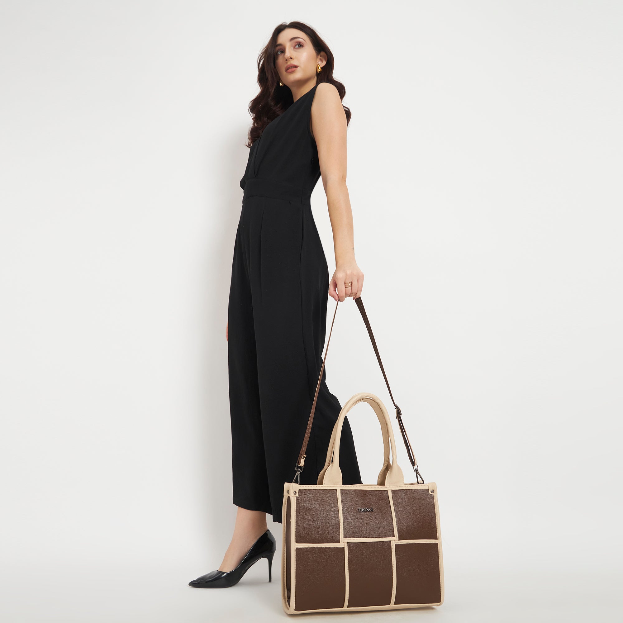 The Elenor Panel Tote Bag