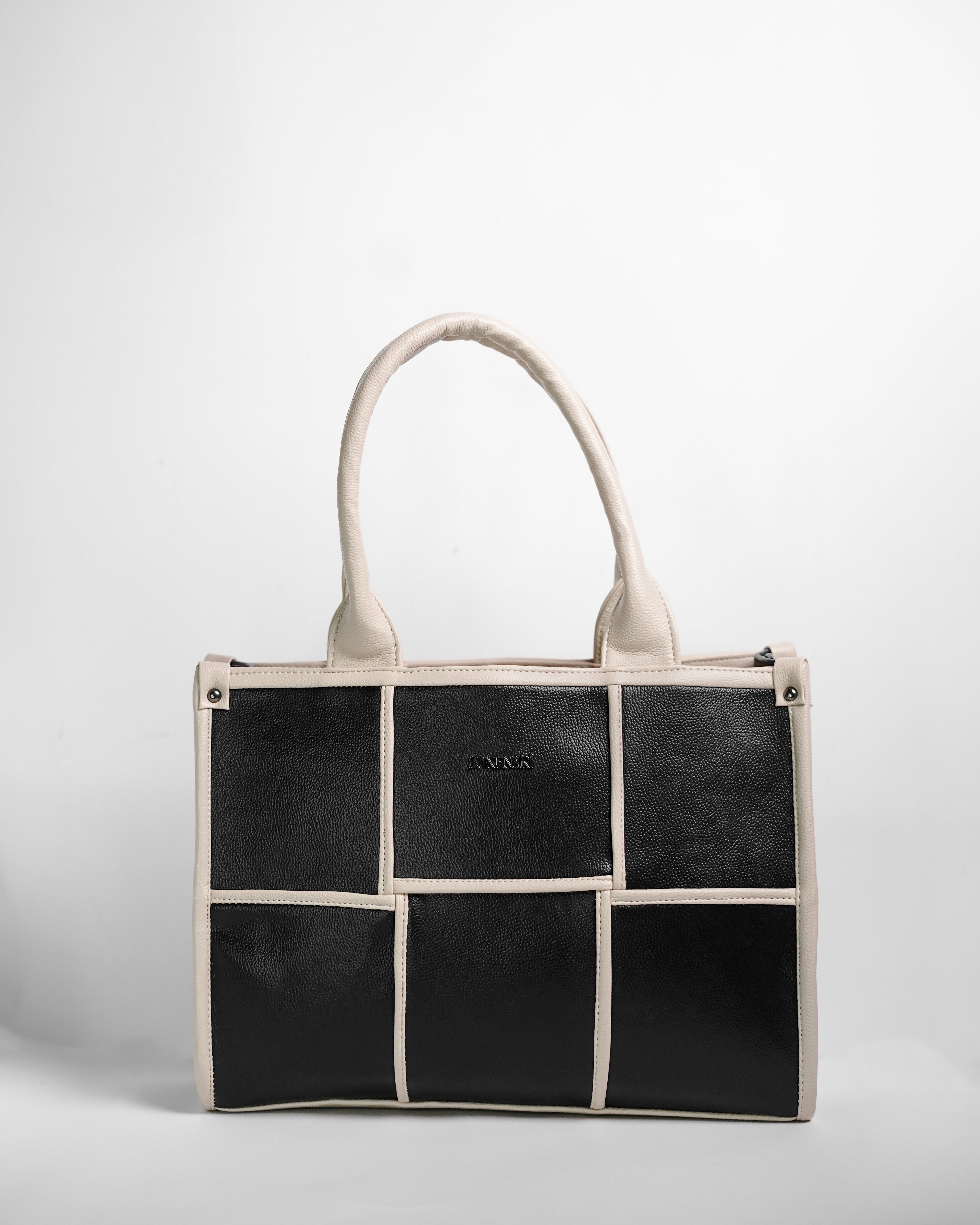 The Elenor Panel Tote Bag