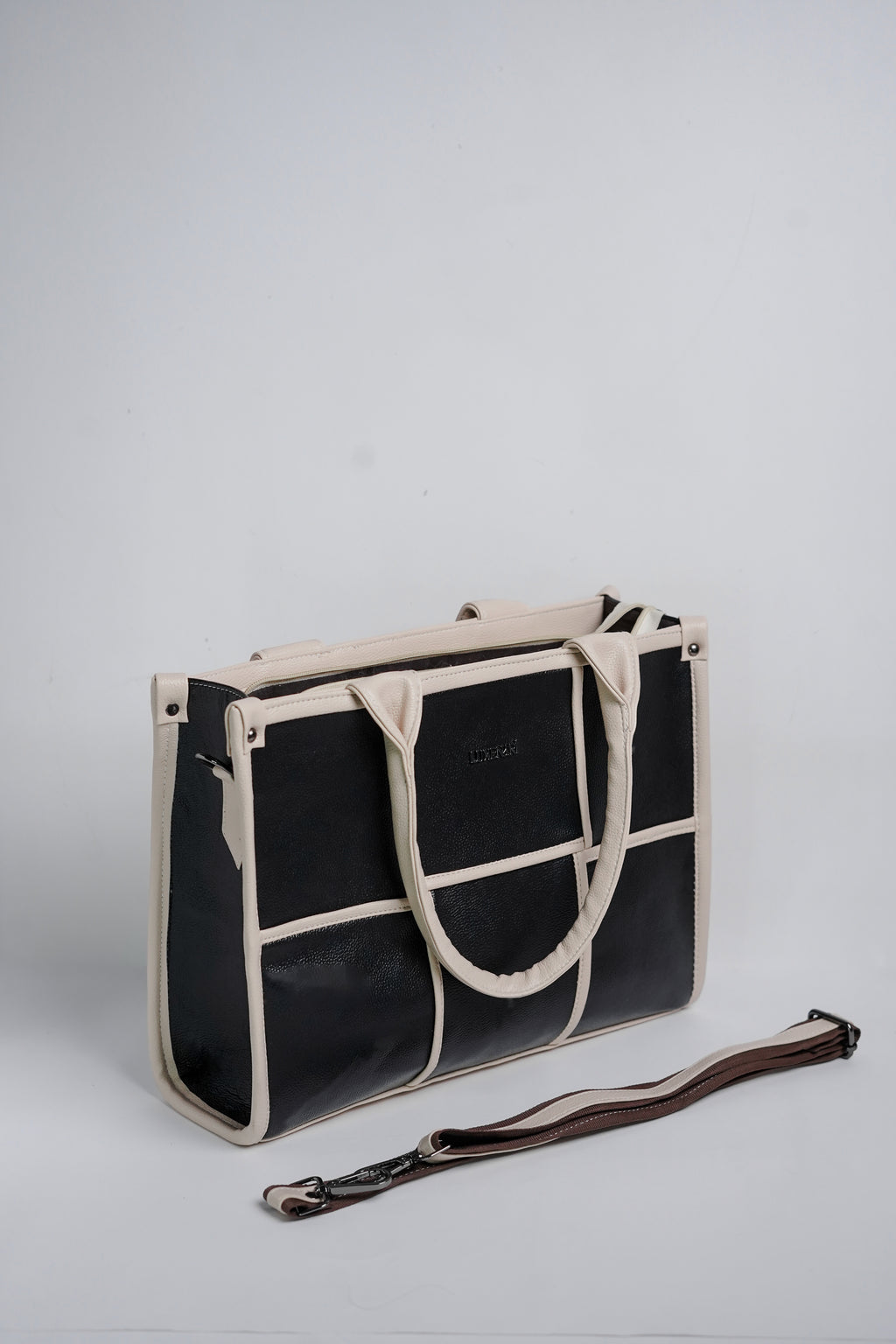 The Elenor Panel Tote Bag