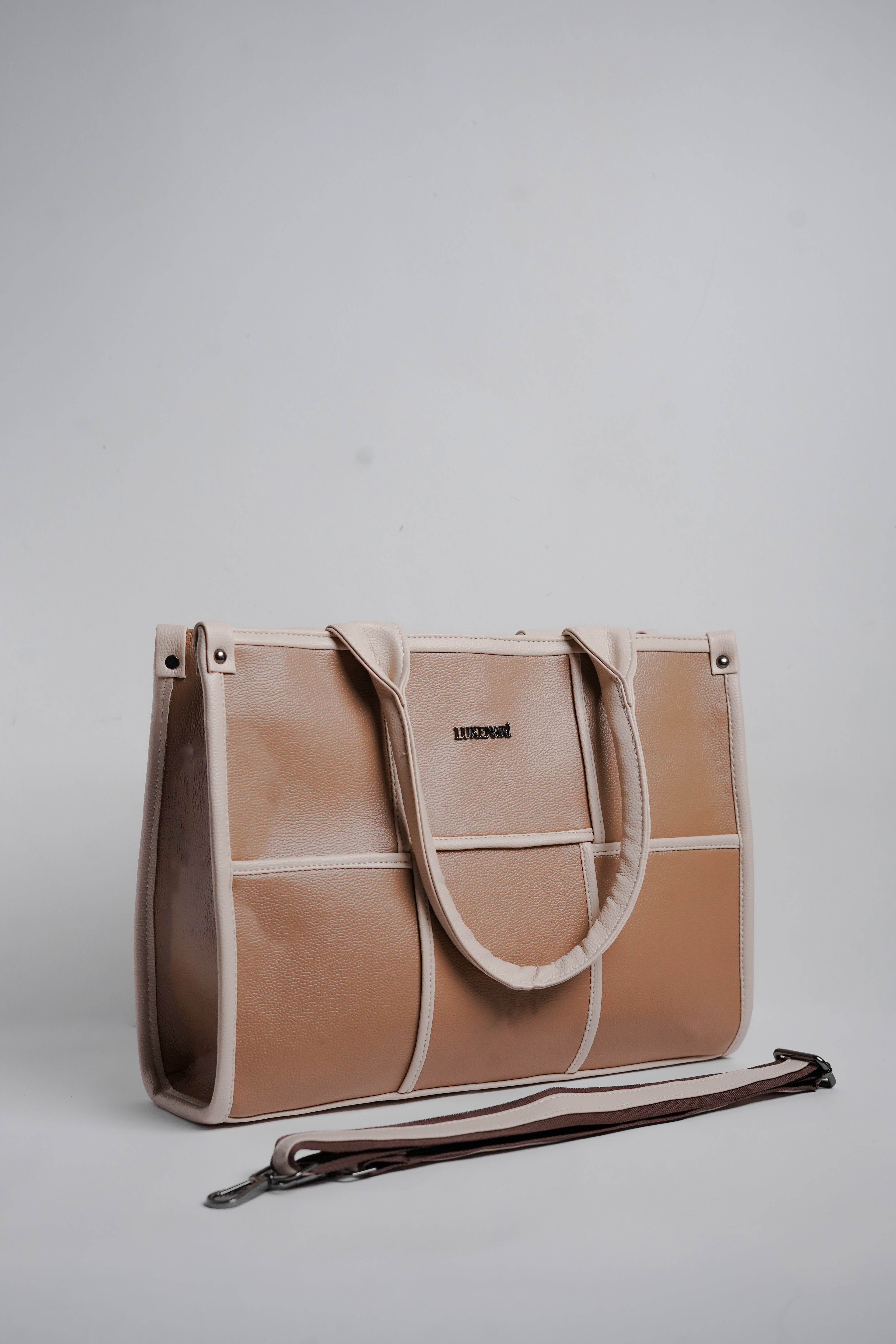 The Elenor Panel Tote Bag