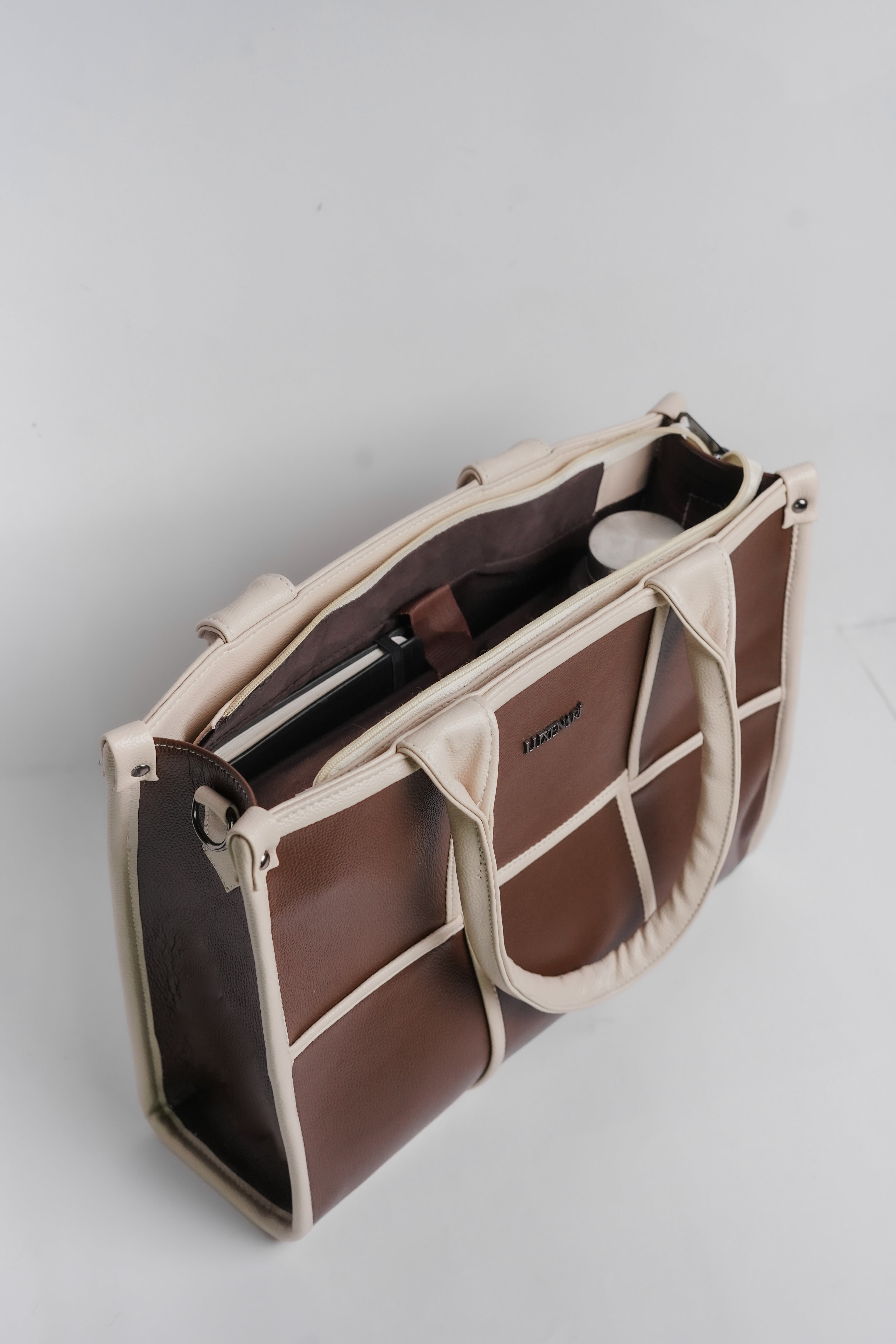 The Elenor Panel Tote Bag