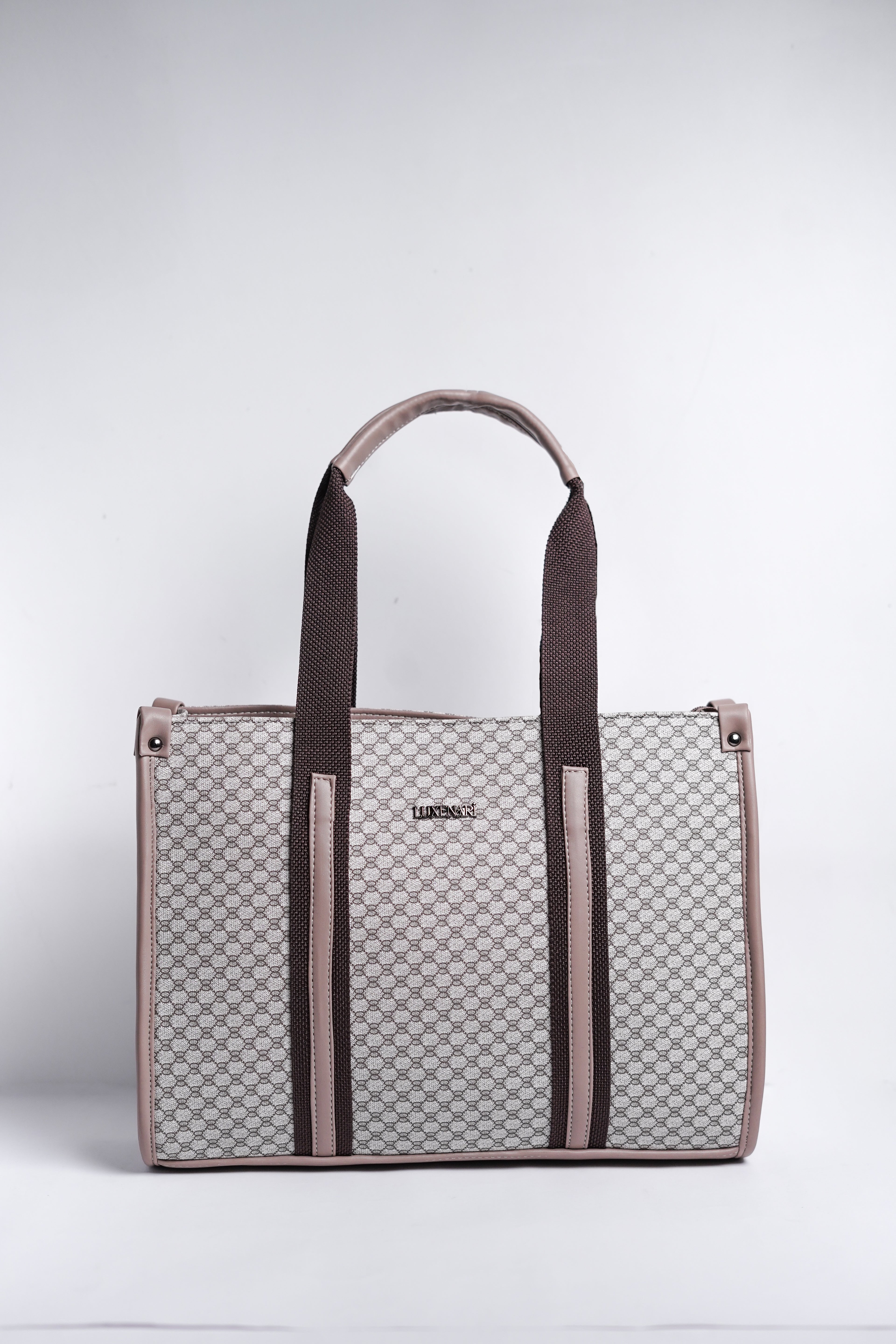 Veronica Patterned Tote Bag