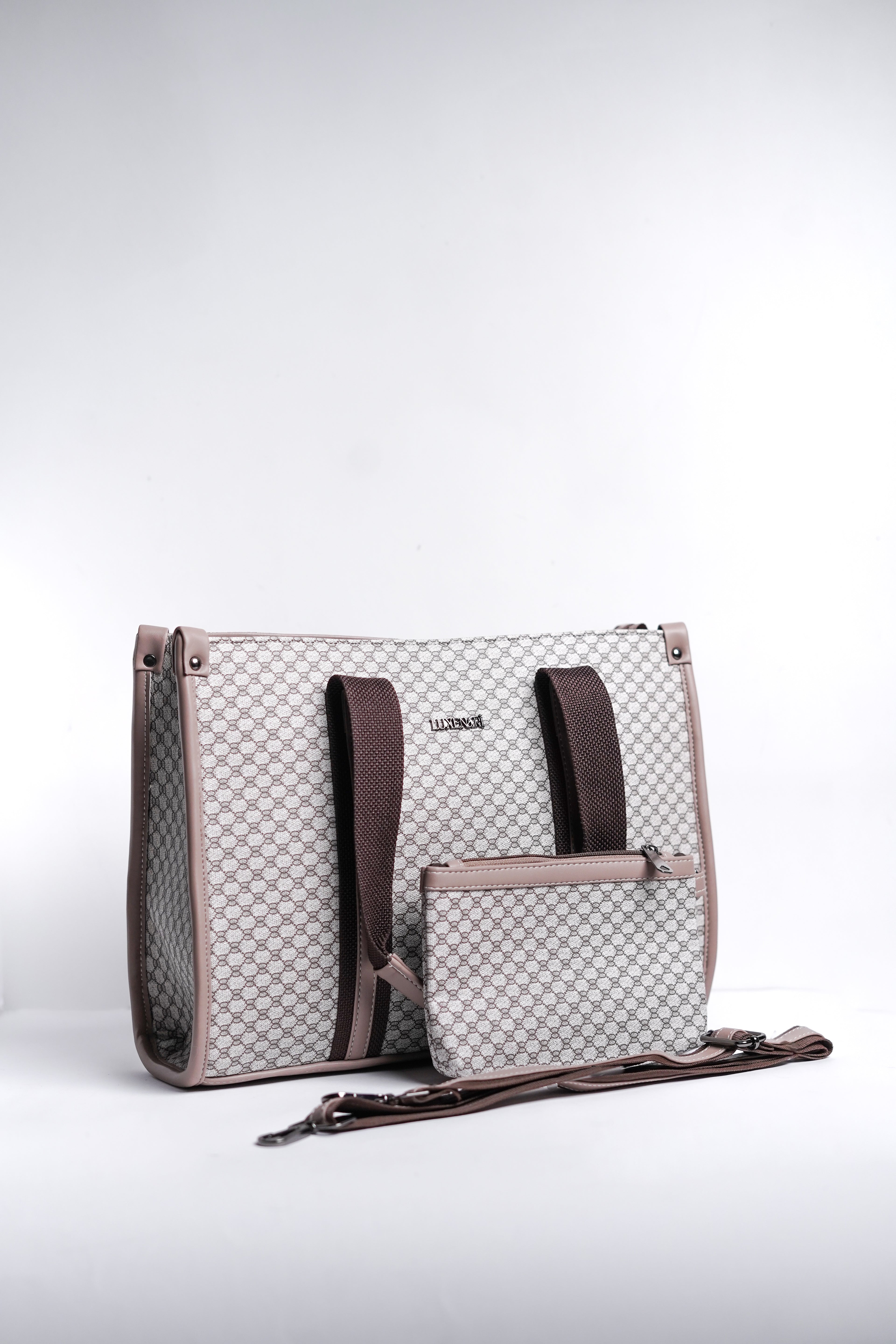 Veronica Patterned Tote Bag