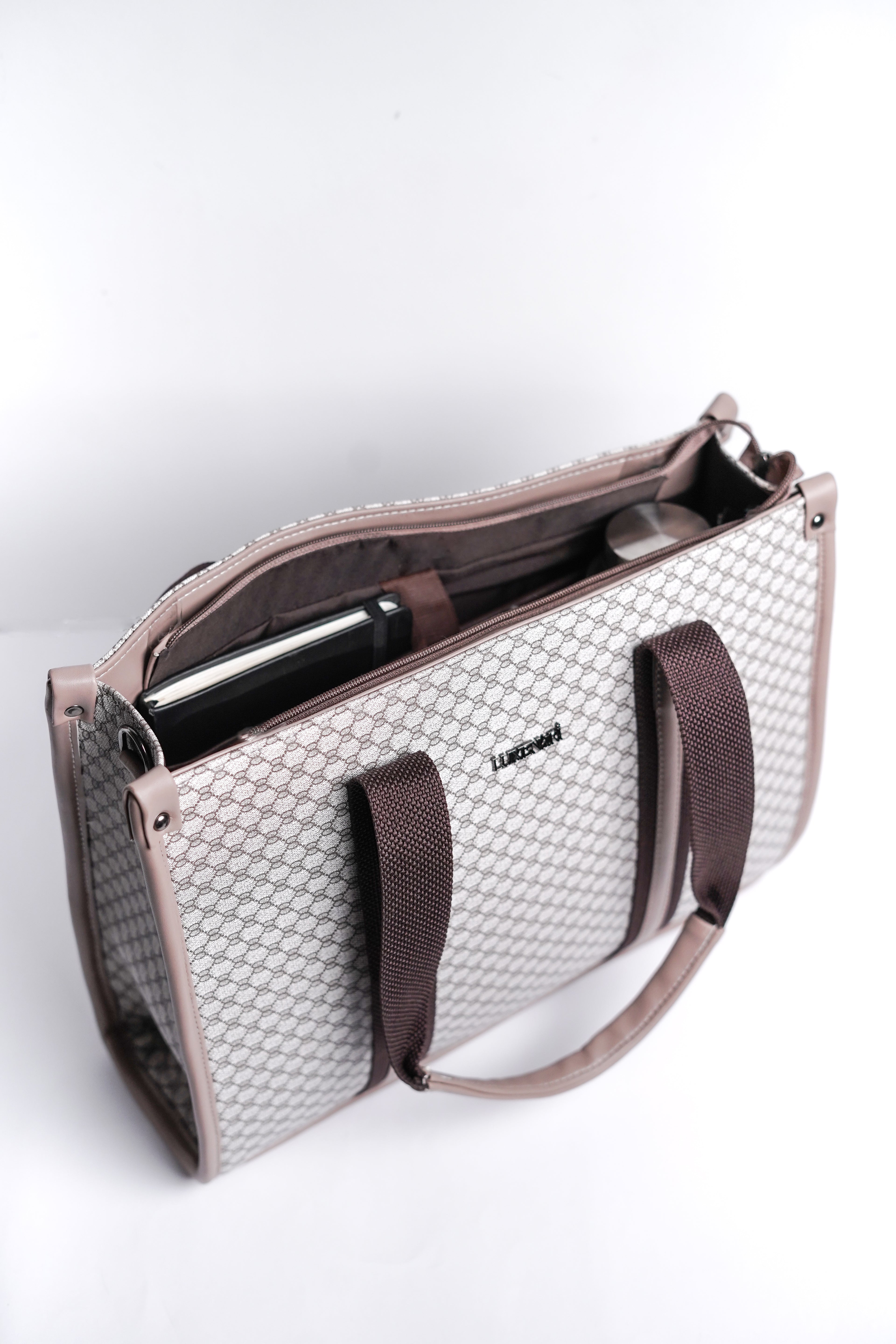 Veronica Patterned Tote Bag