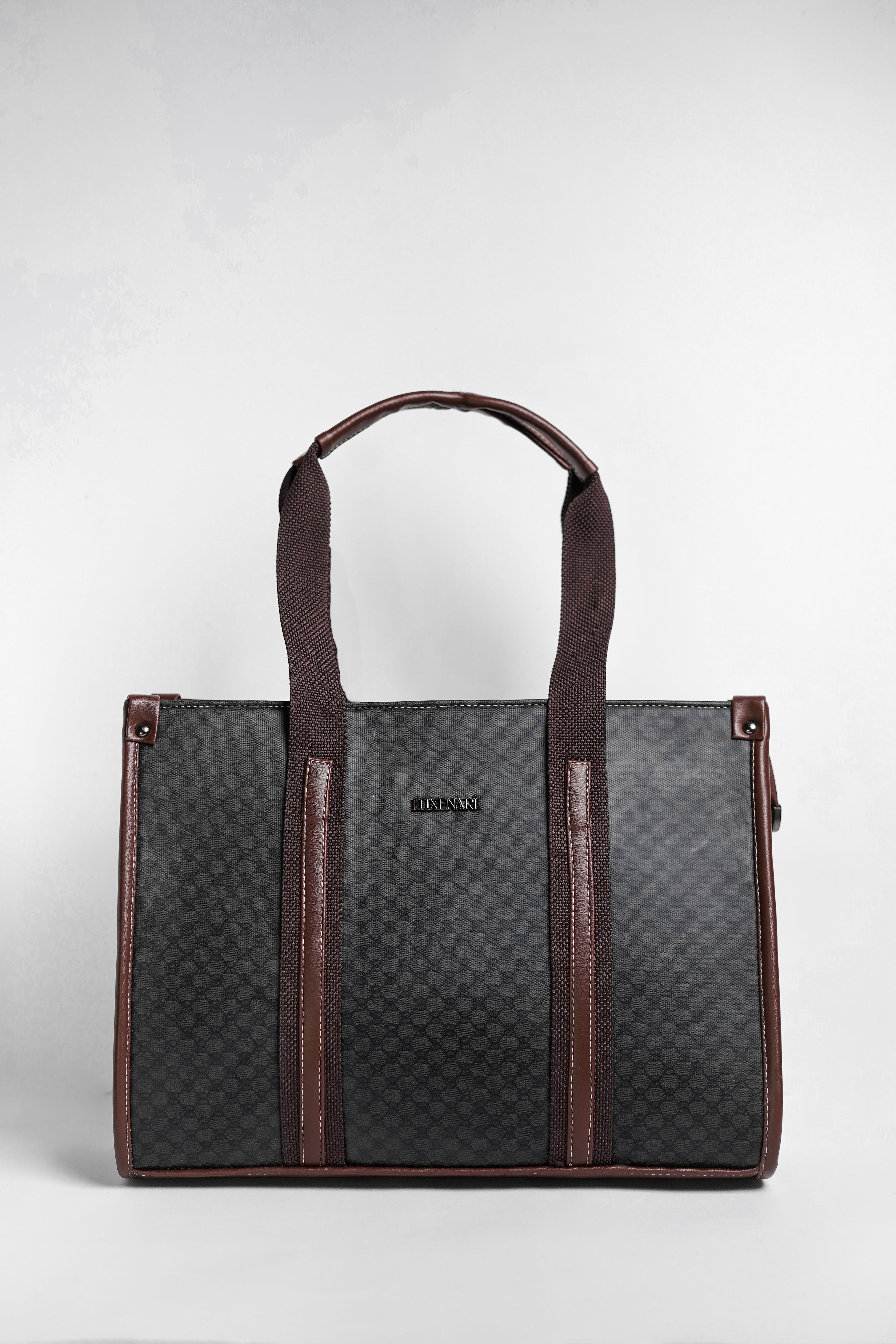 Veronica Patterned Tote Bag